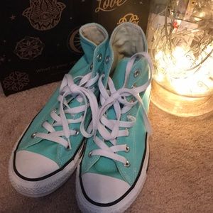 Converse hi Aruba blue